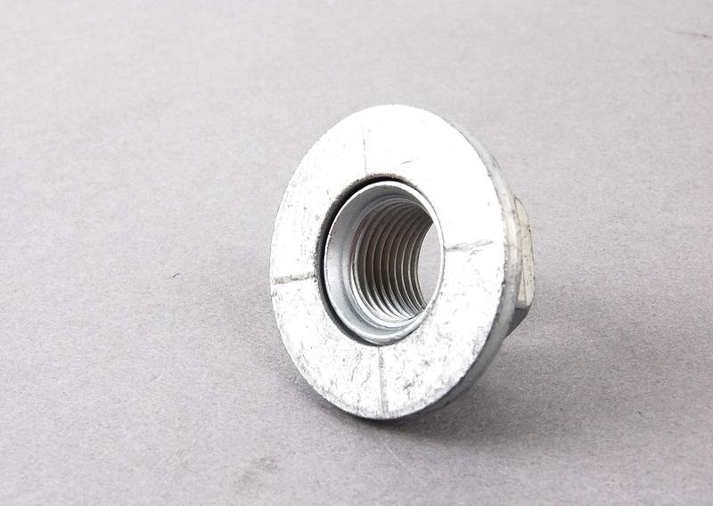 Гайка с буртиком самоконтрящаяся