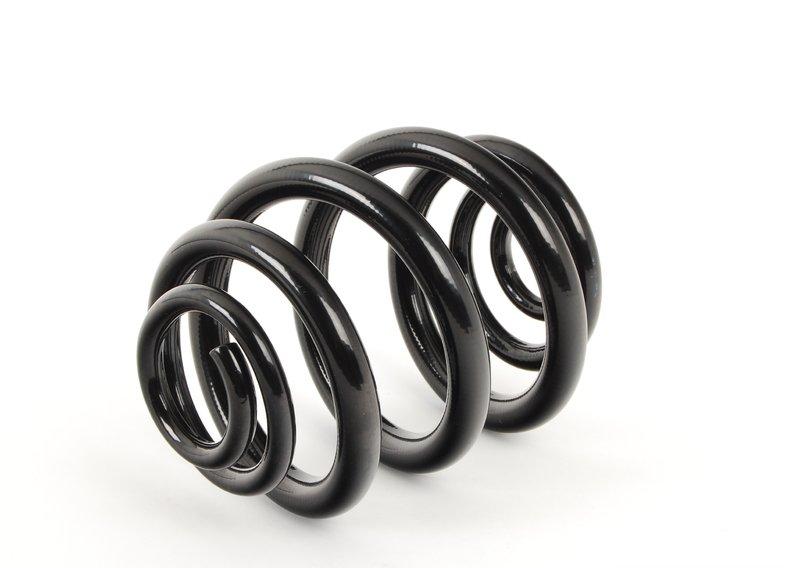 Бочкообразная пружина задняя