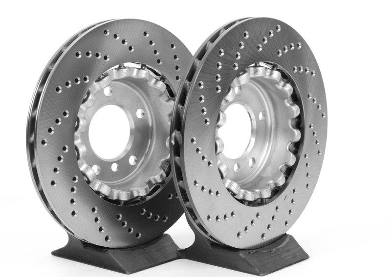 Тормозной диск вентилир. с отверстиями П