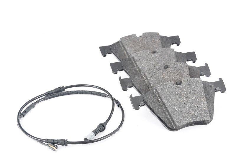 F07 комплект колодок и датчика передних