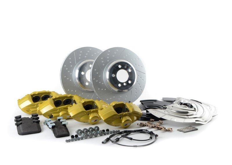 F30 MP комплект тормозов желтый суппорт