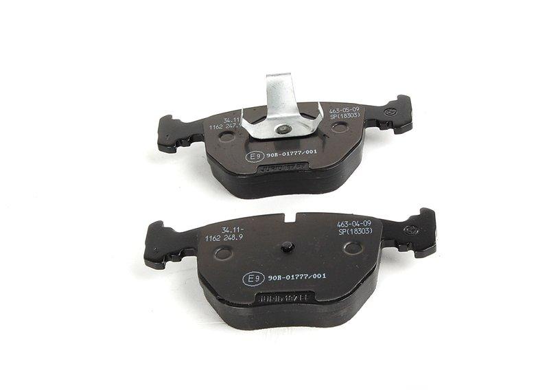 E39/E38/E53 Рем.к-т торм.накладок. безасбестовых