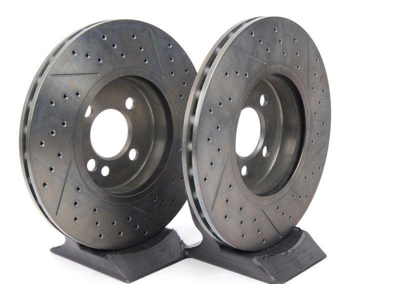 Тормозной диск вентилир. с отверстиями