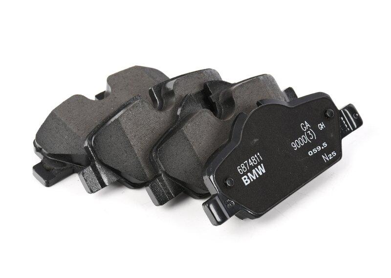 F57/F55/F56 Рем.к-т торм.накладок. безасбестовых