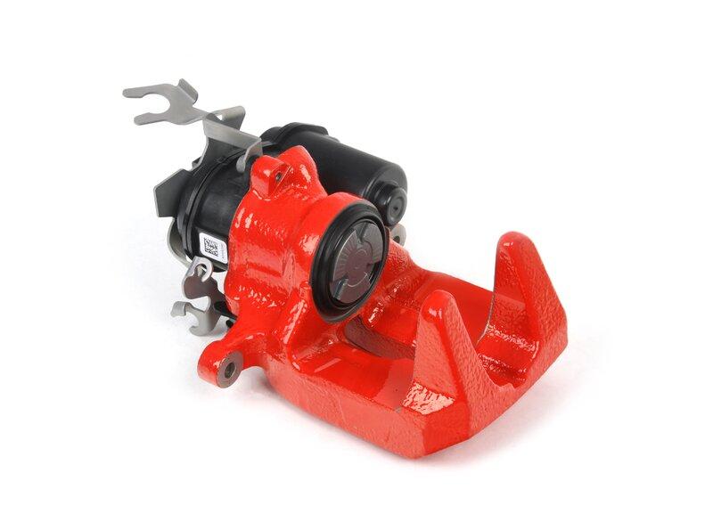 Корпус суппорта диск.торм.мех.красн. Л