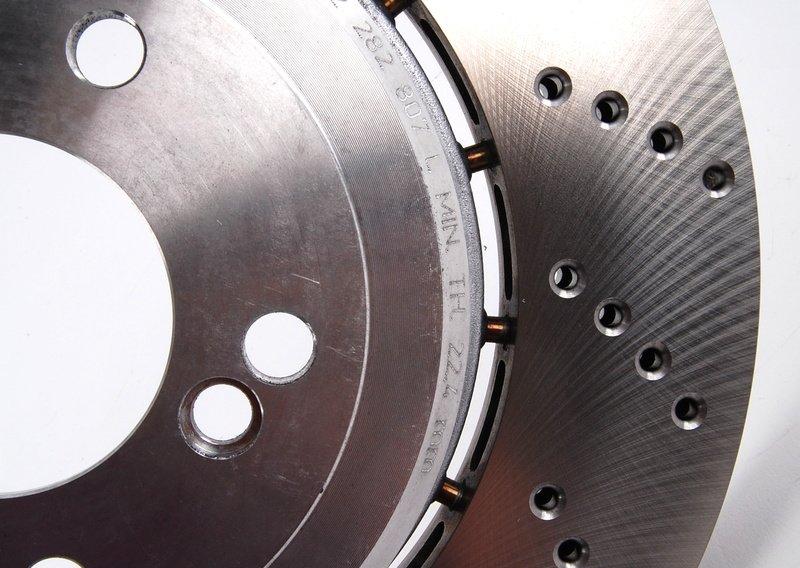 E60 M5 / E63 M6 тормозной диск задний 370х24 мм левый