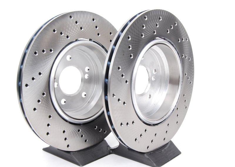 E90 M3 тормозной диск передний 350х24 мм левый