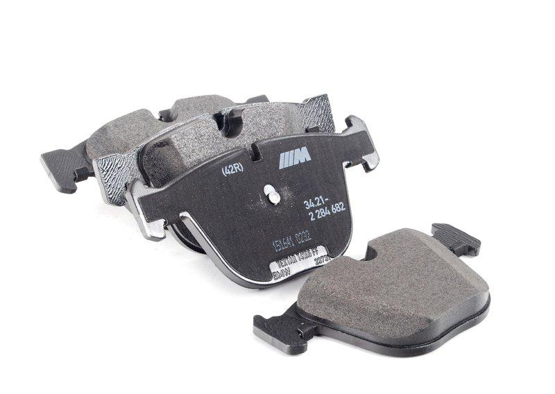 Рем.к-т торм.накладок. безасбестовых E82 M Coup