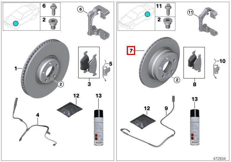 F03 задний тормозной диск 402х30 мм
