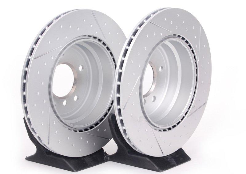 Тормозной диск вентилир.с отверст.Зд