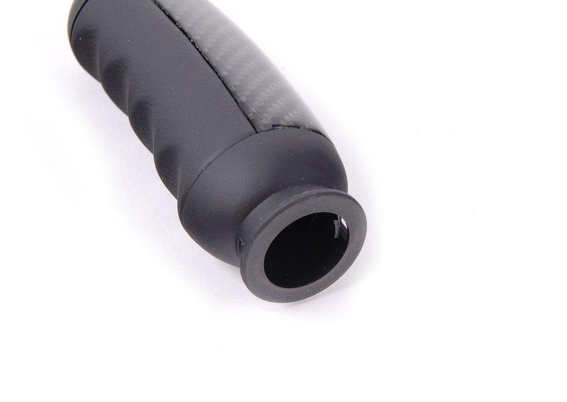 Ручка рычага ст.тормоза кожа/карбон