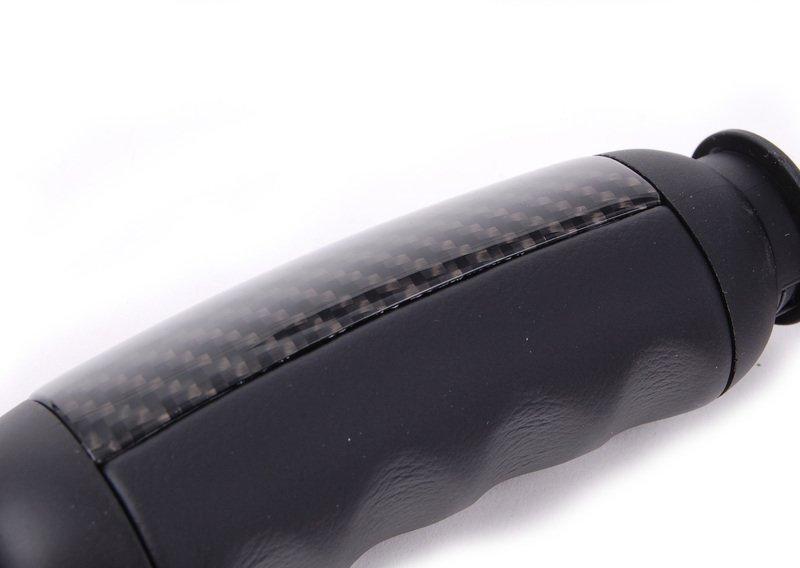 Ручка рычага ст.тормоза кожа/карбон