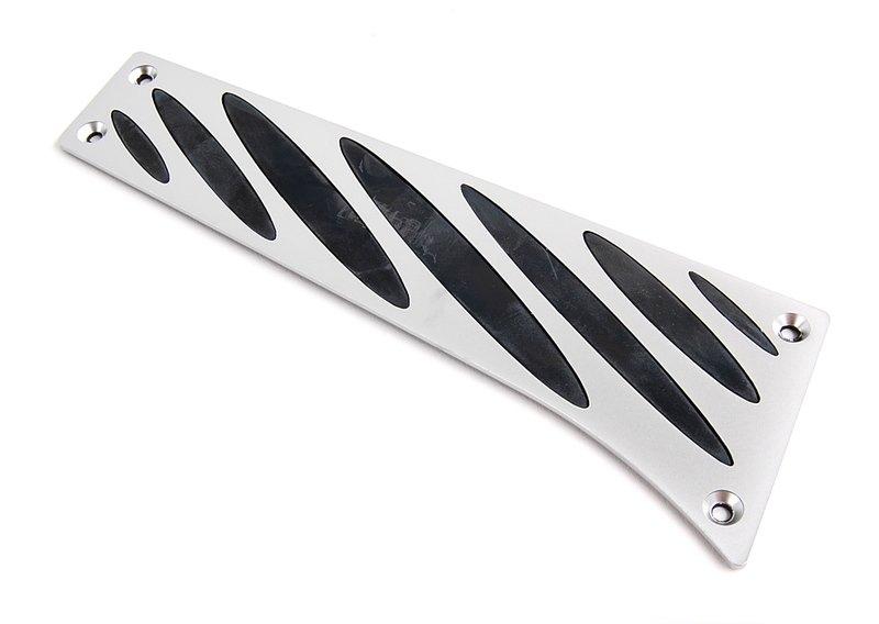 Satz Pedalauflagen Aluminium