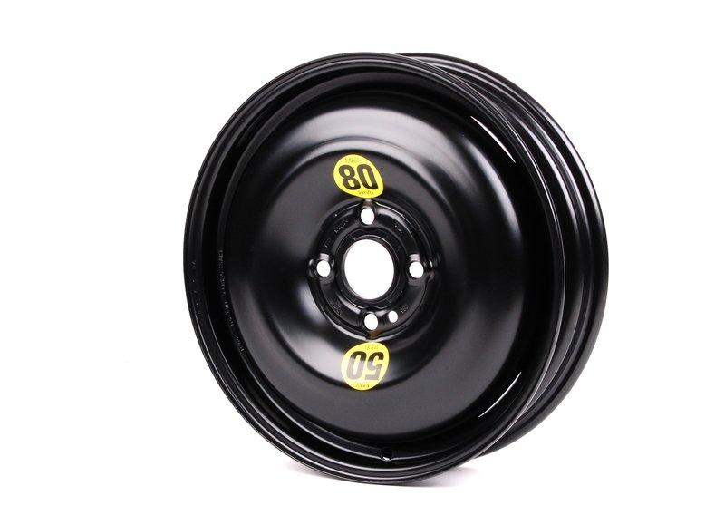 Аварийное колесо стальное черное