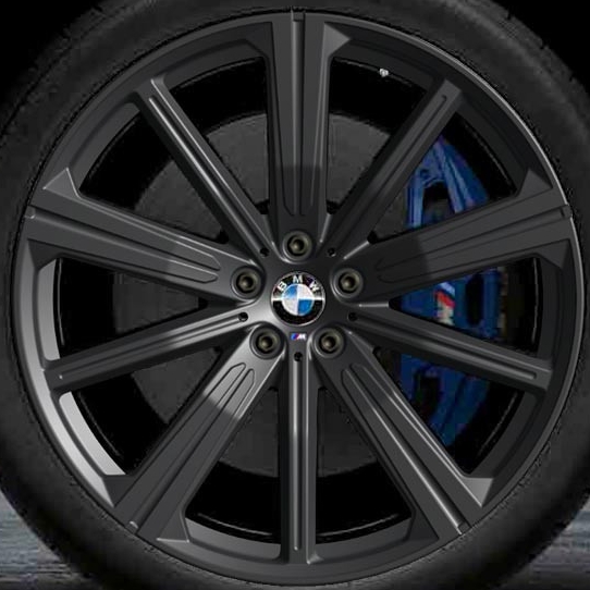 G05/G06/G18 LCI Комплект летних колес RDC черные матовые