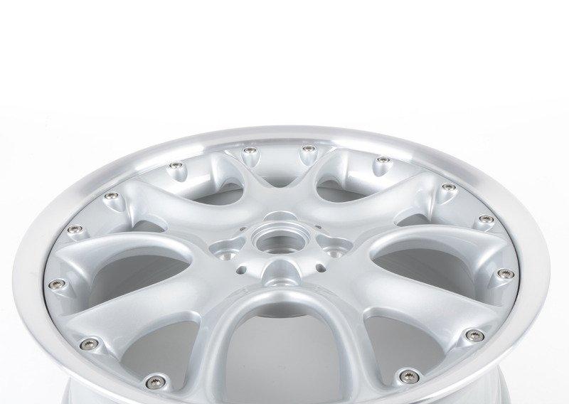 Колесный диск 2-частный, серебристый