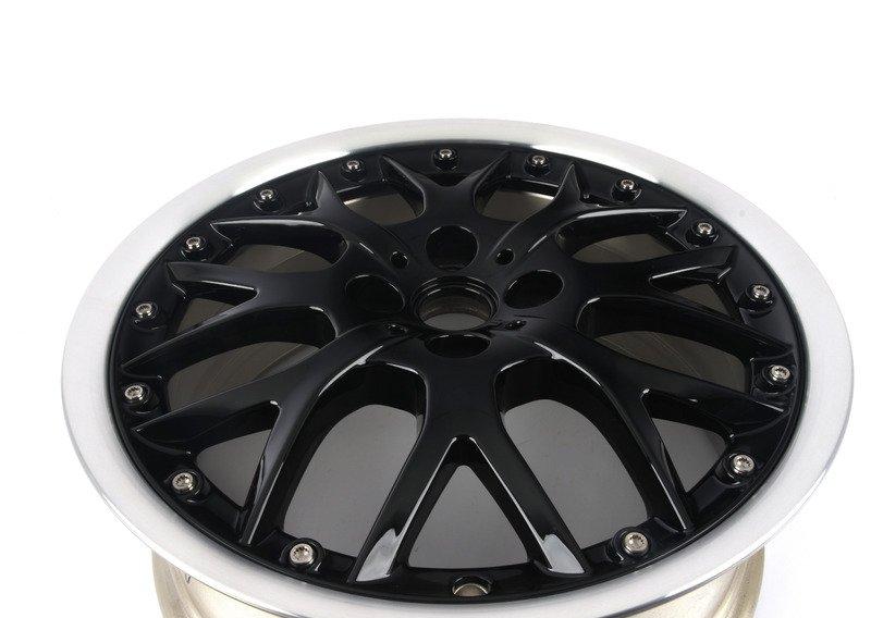 Колесный диск 2-частный, черный