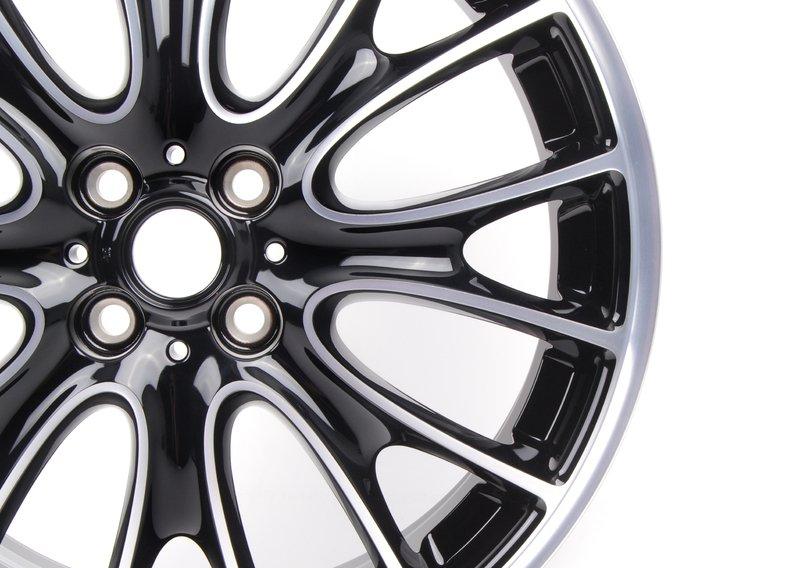 Л/с дисковое колесо блест. черное