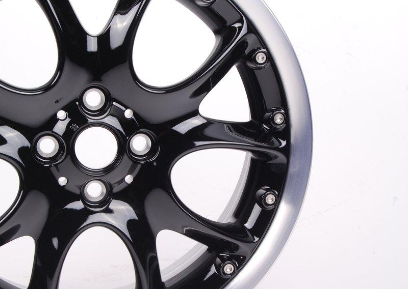 Колесный диск 2-частный, черный