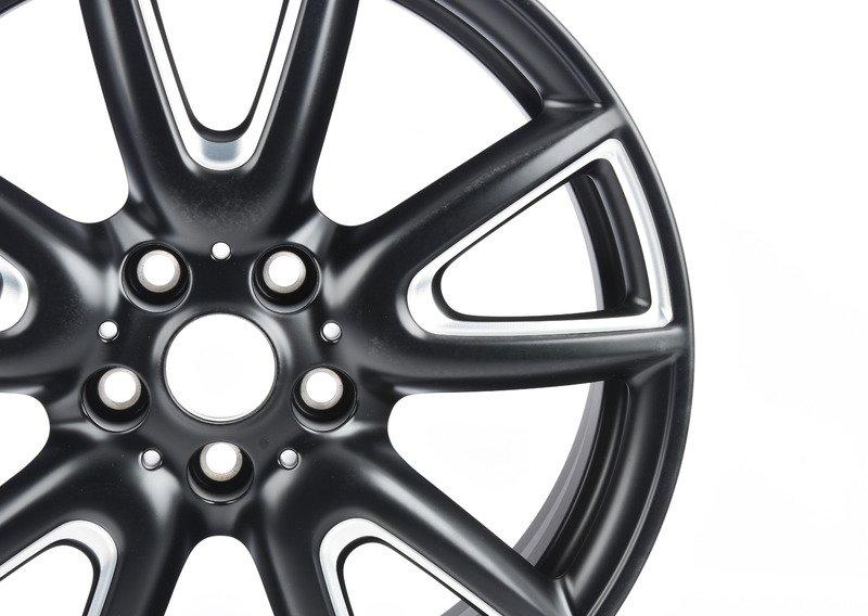 Колесный диск легкосплавный черн. матов.