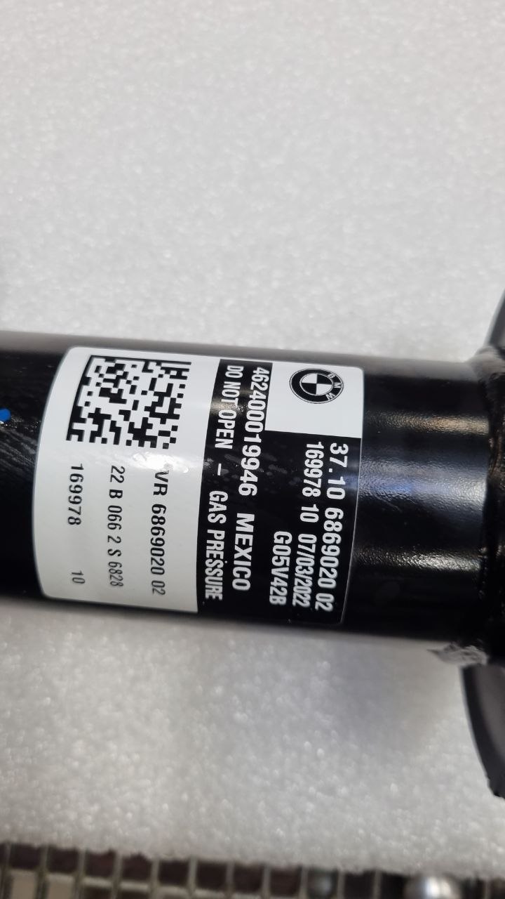 G05 передний правый амортизатор VDC