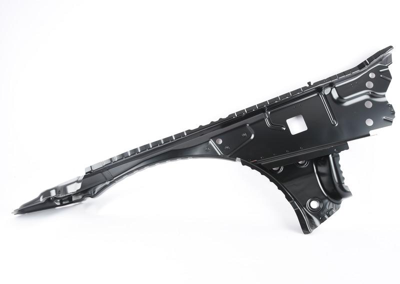 Полка брызговика без VIN кол.ниша П Пд