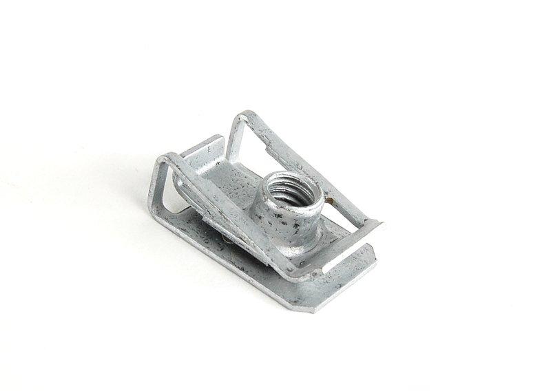 Гайка с пружинным зажимом