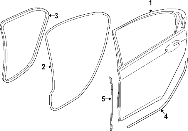 G70 дверь задняя левая