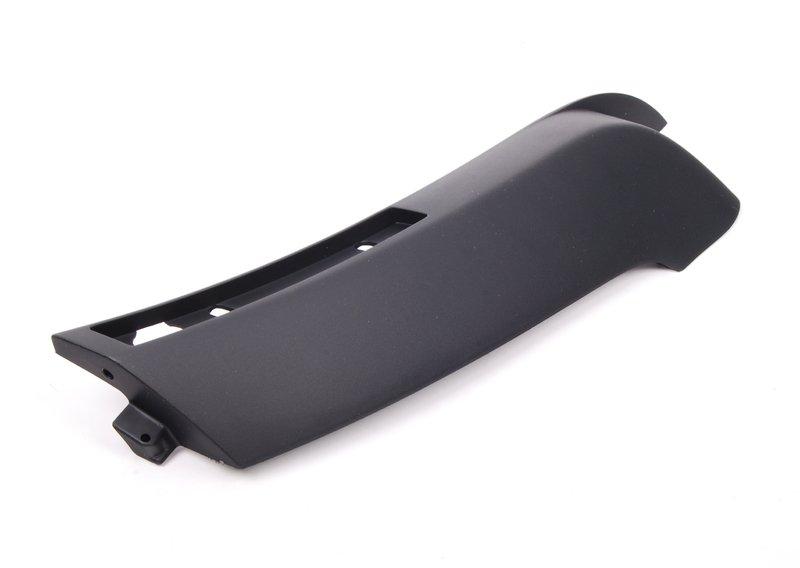 Спойлер левый черный