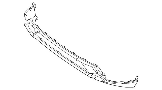 Накладка переднего бампера внизу G01 LCI