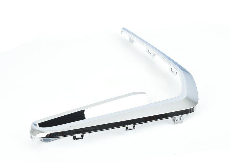 G07 накладка решетка левая алюминиевая