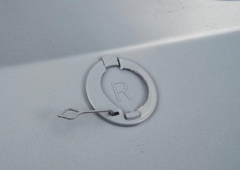 Облицовка заднего бампера,загрунтован.