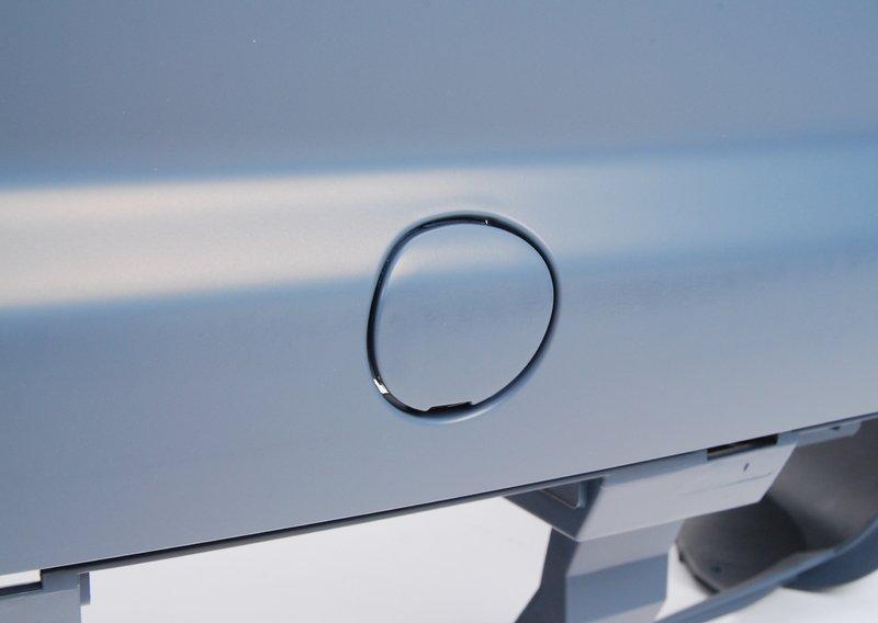 Облицовка заднего бампера,загрунтован.