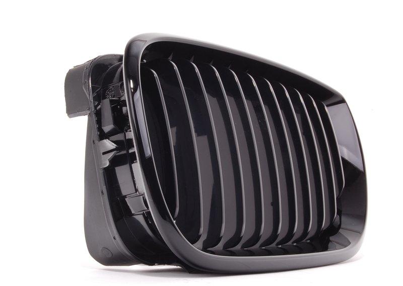 Декор.решетка зерк.блеск черн.лев.перед.