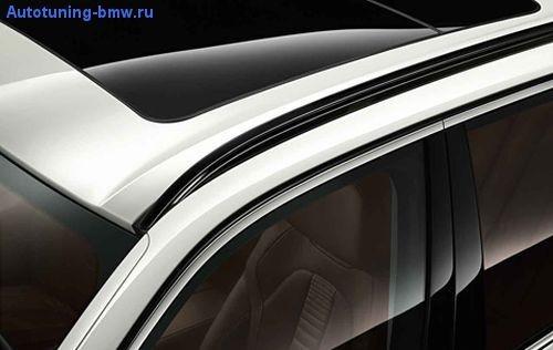 Рейлинг П глянцевый черный F15