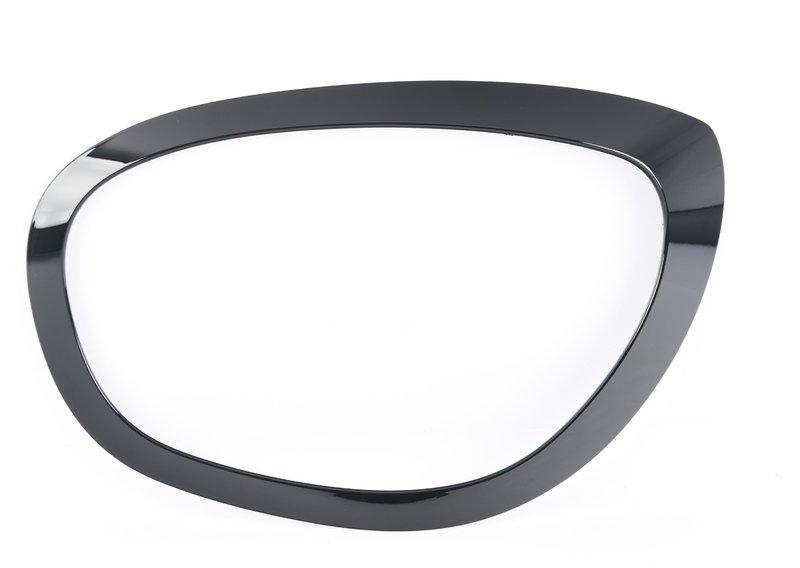 F60 рамка левой фары черная