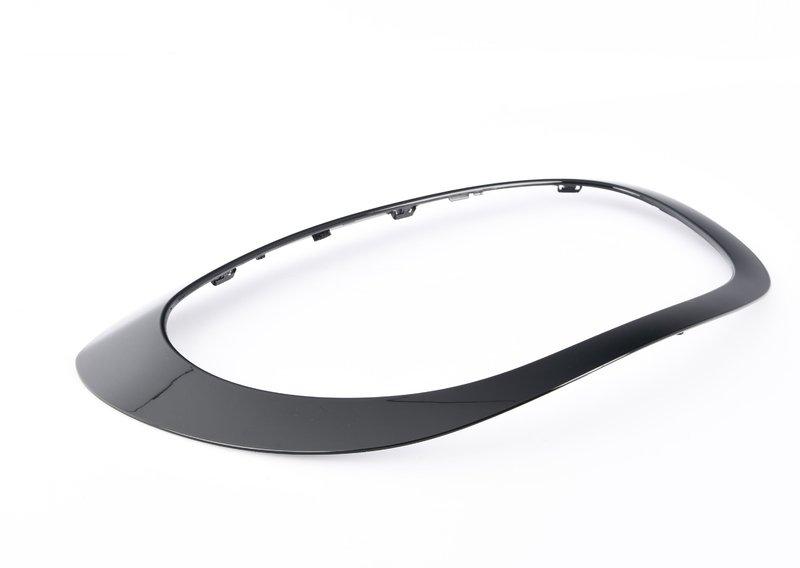 F60 рамка правой фары черная