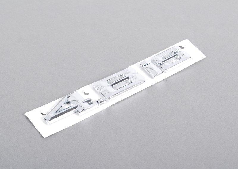 E53 Эмблема наклеиваемая Л - 4.8is -