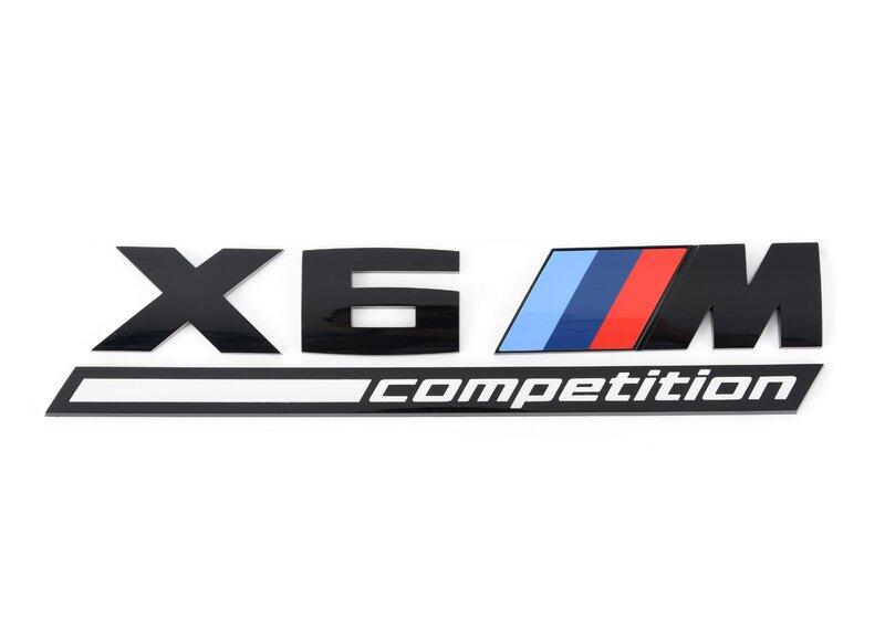 F96 надпись X6 M Competition