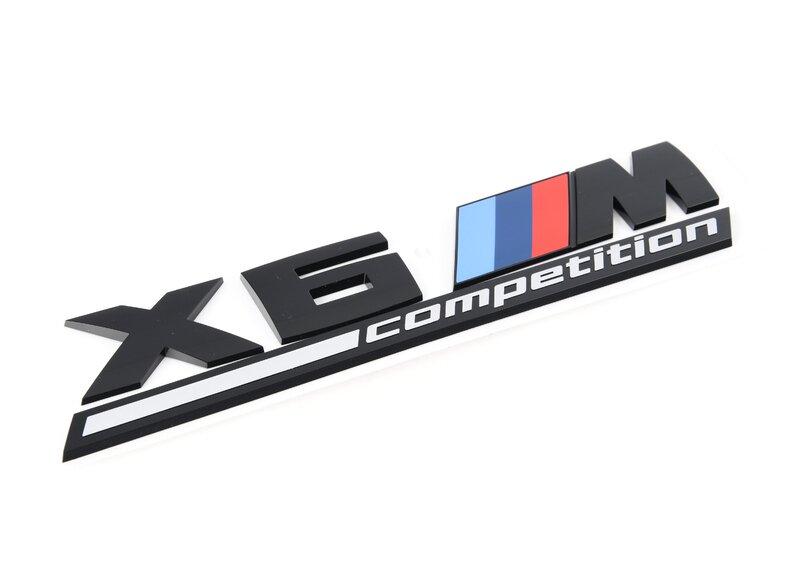 F96 надпись X6 M Competition