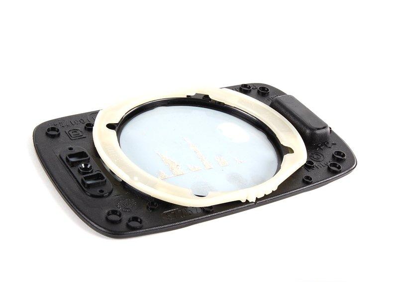 Стекло панорамн.зеркала вставное