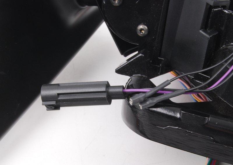 Наружное зеркало с обогревом без стекл.П