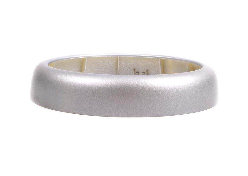 Дек.розетка чехла рычага ПП серебр.