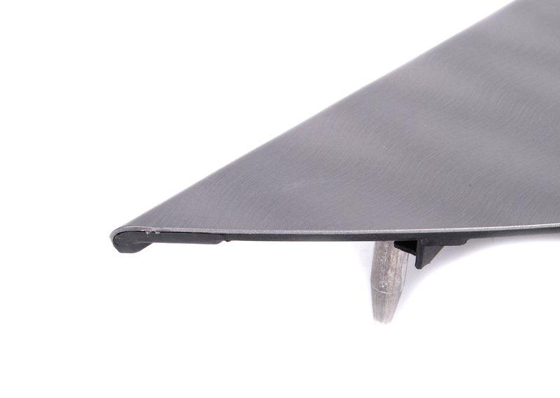 Дек.накладка центральной консоли алюм.