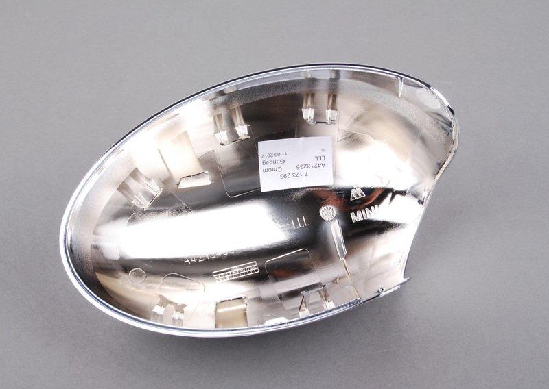 Кожух зеркала Л хромированный