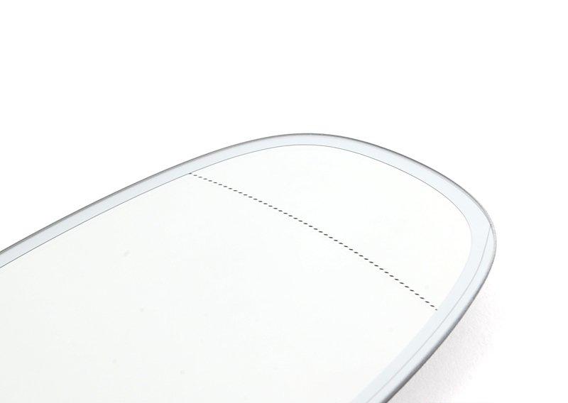 Стекло панорамного зеркала с обогревом П