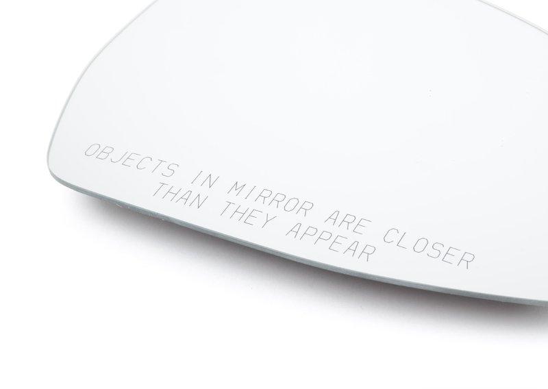 Стекло зеркала с обогревом выпуклое П