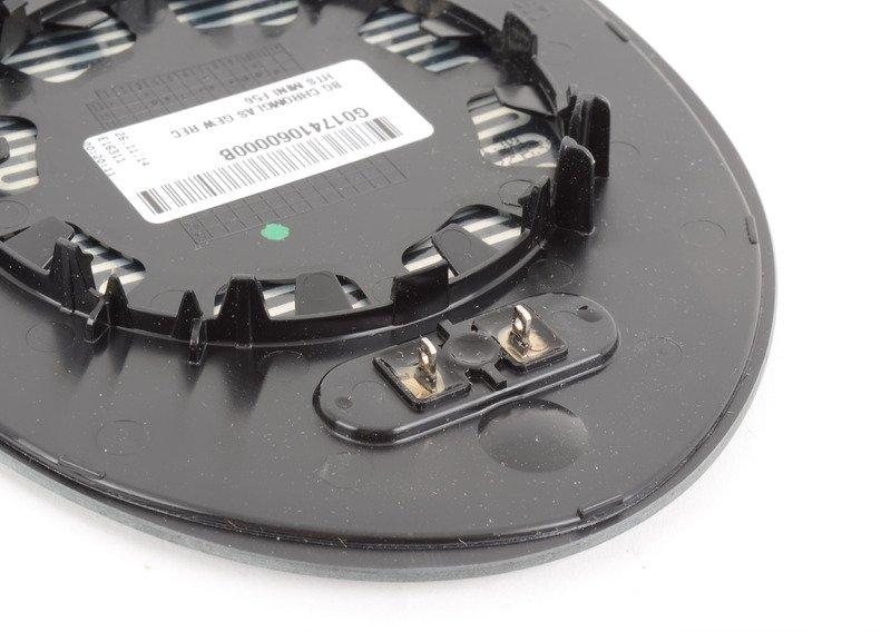 Стекло зеркала с обогревом выпуклое П