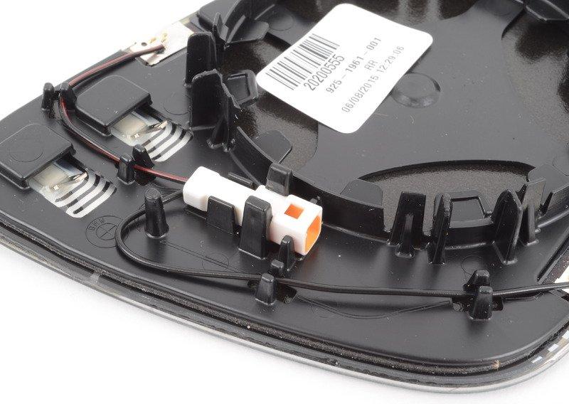 Стекло панорамного зеркала с обогревом Л