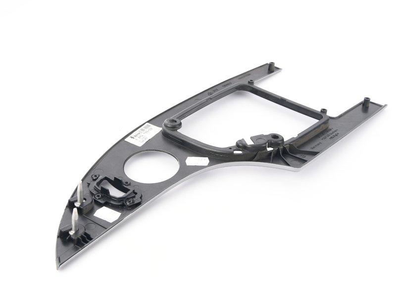 Дек.накладка центральной консоли алюм.